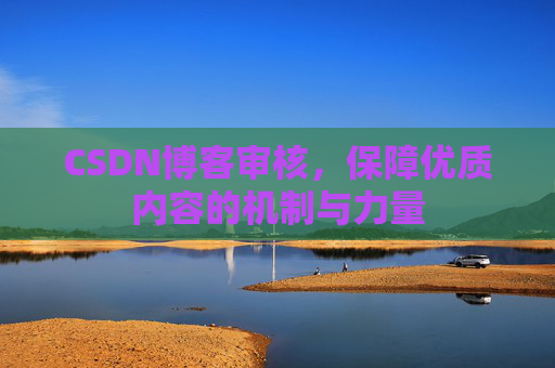 CSDN博客审核，保障优质内容的机制与力量